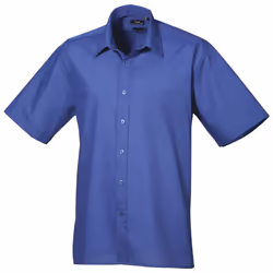 Premier - Chemise à manches courtes - Homme (Bleu roi)