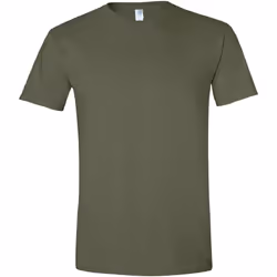 Gildan - T-shirt manches courtes - Homme (Vert kaki)