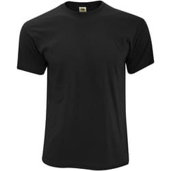 Fruit of the Loom - T-shirt ORIGINAL - Homme (Noir)