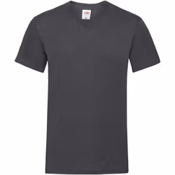 Fruit Of The Loom -T-shirt à manches courtes - Homme (Gris foncé chiné)