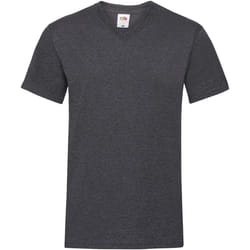Fruit Of The Loom -T-shirt à manches courtes - Homme (Gris foncé chiné)