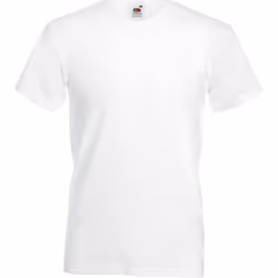 Fruit Of The Loom -T-shirt à manches courtes - Homme (Blanc) - 4XL