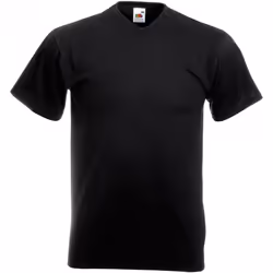 Fruit Of The Loom -T-shirt à manches courtes - Homme (Noir)