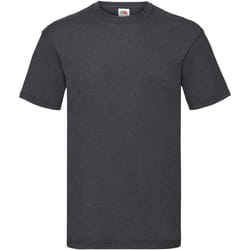 Fruit Of The Loom - T-shirt manches courtes - Homme (Gris foncé chiné)
