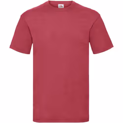 Fruit Of The Loom - T-shirt manches courtes - Homme (Rouge chiné)