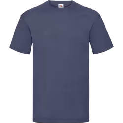 Fruit Of The Loom - T-shirt manches courtes - Homme (Bleu marine chiné)