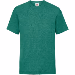 Fruit of the Loom - T-shirt VALUEWEIGHT - Enfant (Vert rétro chiné)
