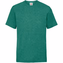 Fruit of the Loom - T-shirt VALUEWEIGHT - Enfant (Vert rétro chiné)