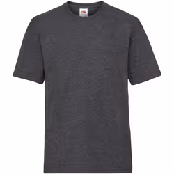 Fruit of the Loom - T-shirt VALUEWEIGHT - Enfant (Gris foncé chiné)