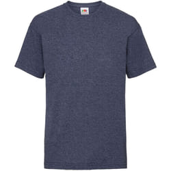 Fruit of the Loom - T-shirt VALUEWEIGHT - Enfant (Bleu marine vintage chiné)