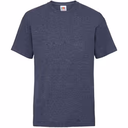 Fruit of the Loom - T-shirt VALUEWEIGHT - Enfant (Bleu marine vintage chiné)