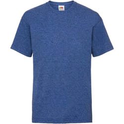 Fruit of the Loom - T-shirt VALUEWEIGHT - Enfant (Bleu roi rétro chiné)