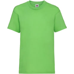 Fruit of the Loom - T-shirt VALUEWEIGHT - Enfant (Vert citron)