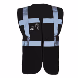 Yoko - Gilet de sécurité - Unisexe (Noir)