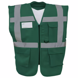 Yoko - Gilet de sécurité - Unisexe (Vert)