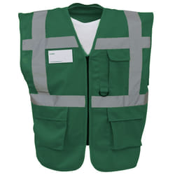 Yoko - Gilet de sécurité - Unisexe (Vert)