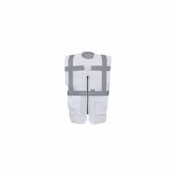 Yoko - Gilet de sécurité - Unisexe (Blanc)