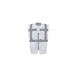 Yoko - Gilet de sécurité - Unisexe (Blanc)