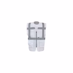 Yoko - Gilet de sécurité - Unisexe (Blanc)