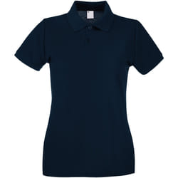 Fruit of the Loom - Polo - Femme (Bleu nuit)