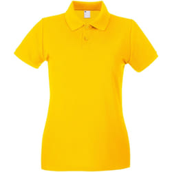 Fruit of the Loom - Polo - Femme (Jaune)