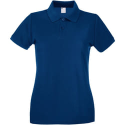 Fruit of the Loom - Polo - Femme (Bleu marine)