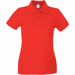 Fruit of the Loom - Polo - Femme (Rouge vif)