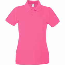 Fruit of the Loom - Polo - Femme (Rose électrique)