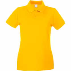 Fruit of the Loom - Polo - Femme (Jaune)