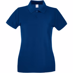 Fruit of the Loom - Polo - Femme (Bleu marine)