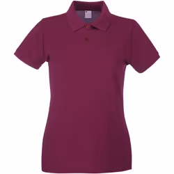 Fruit of the Loom - Polo - Femme (Rouge sang)