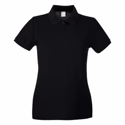 Fruit of the Loom - Polo - Femme (Noir)