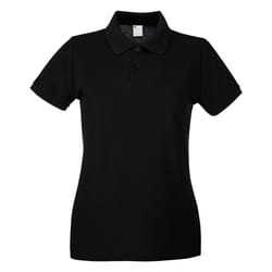 Fruit of the Loom - Polo - Femme (Noir)