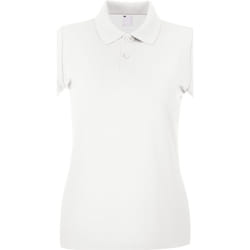 Fruit of the Loom - Polo - Femme (Blanc)
