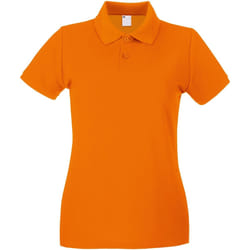 Fruit of the Loom - Polo - Femme (Orange vif)