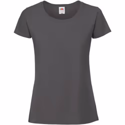 Fruit Of The Loom -T-Shirt - Femmes (Gris foncé)