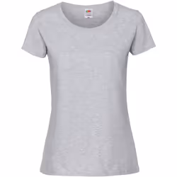Fruit Of The Loom -T-Shirt - Femmes (Gris clair)