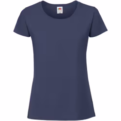 Fruit Of The Loom -T-Shirt - Femmes (Bleu)