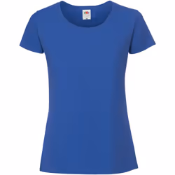 Fruit Of The Loom -T-Shirt - Femmes (Bleu roi)