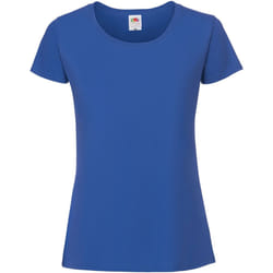 Fruit Of The Loom -T-Shirt - Femmes (Bleu roi)