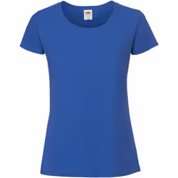 Fruit Of The Loom -T-Shirt - Femmes (Bleu roi)