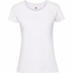 Fruit Of The Loom -T-Shirt - Femmes (Blanc)