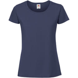 Fruit Of The Loom -T-Shirt - Femmes (Bleu)