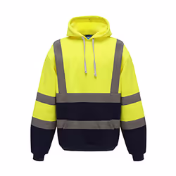 Yoko - Sweatshirt à capuche haute visibilité (Jaune haute visibilité)