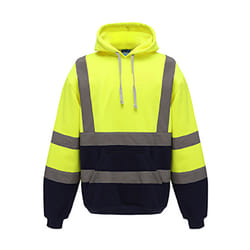 Yoko - Sweatshirt à capuche haute visibilité (Jaune haute visibilité)