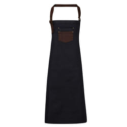 Premier - Tablier DIVISION - Mixte - Taille unique (Indigo / marron)