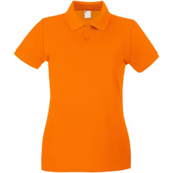 Fruit of the Loom - Polo - Femme (Orange vif)