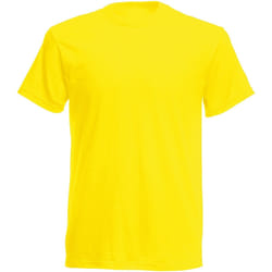 Fruit of the Loom - T-shirt ORIGINAL - Homme (Jaune)
