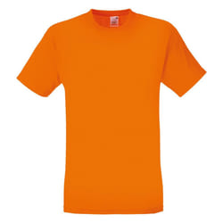 Fruit Of The Loom  - T-shirt manches courtes - Homme (Orange)
