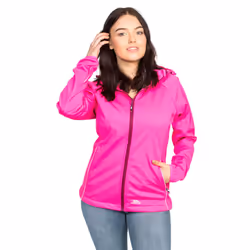 Trespass Siseley - Veste softshell imperméable - Femme (Rose) - Vue supplémentaire 2